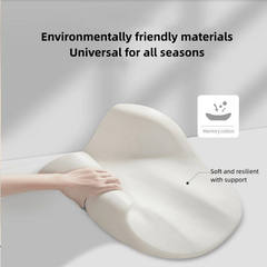 Ergonomic Car Headrest and Lumbar Support Cushion
