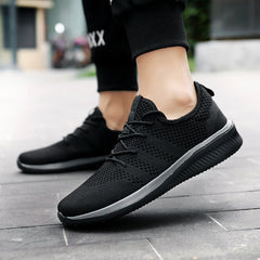 Men's Knitted Breathable Lightweight Running Shoes