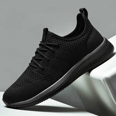 Men's Knitted Breathable Lightweight Running Shoes