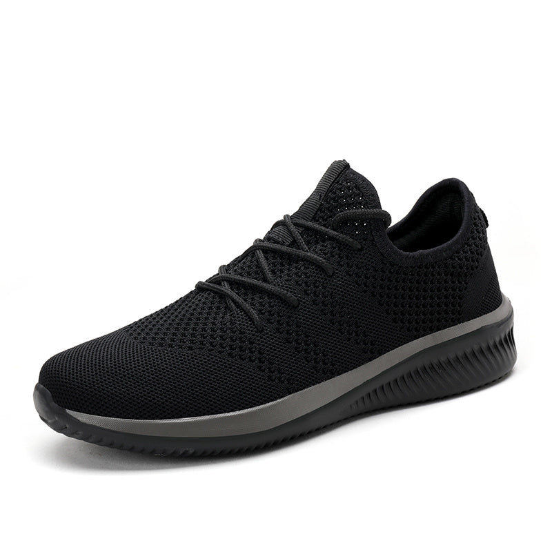 Men's Knitted Breathable Lightweight Running Shoes