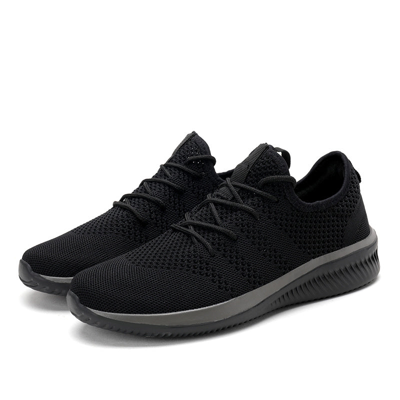Men's Knitted Breathable Lightweight Running Shoes