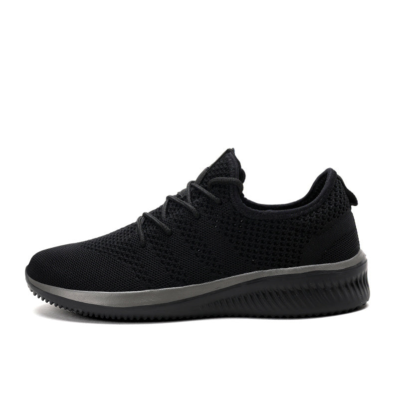 Men's Knitted Breathable Lightweight Running Shoes