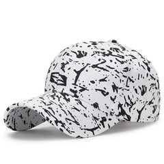 Cotton Cloth Painting Graffiti Hat Spring Autumn Sunshade Baseball Cap