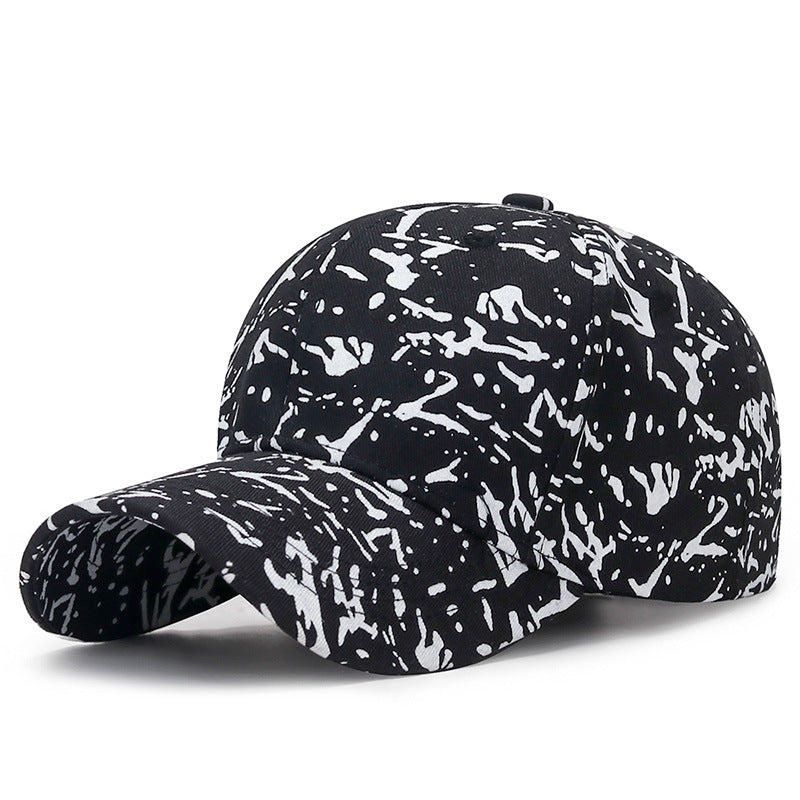 Cotton Cloth Painting Graffiti Hat Spring Autumn Sunshade Baseball Cap
