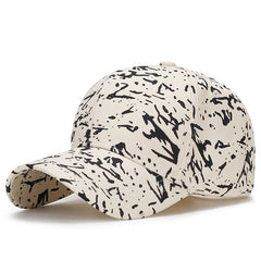 Cotton Cloth Painting Graffiti Hat Spring Autumn Sunshade Baseball Cap