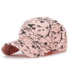 Cotton Cloth Painting Graffiti Hat Spring Autumn Sunshade Baseball Cap