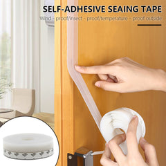 5M Adhesive Silicone Strip Door Window Seal Sound Insulation Weatherstrip