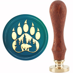 Fox Wax Seal Stamp Tree Of Life Moon 30mm Removable Brass Head Sealing Stamp