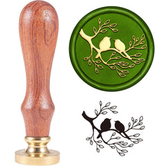 Fox Wax Seal Stamp Tree Of Life Moon 30mm Removable Brass Head Sealing Stamp