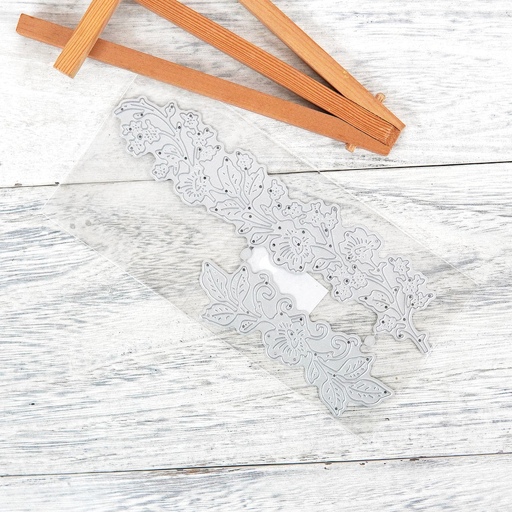 DIY Card Crafts with Decorative Border Cut Stencils - Ideal for Birthdays, Bless