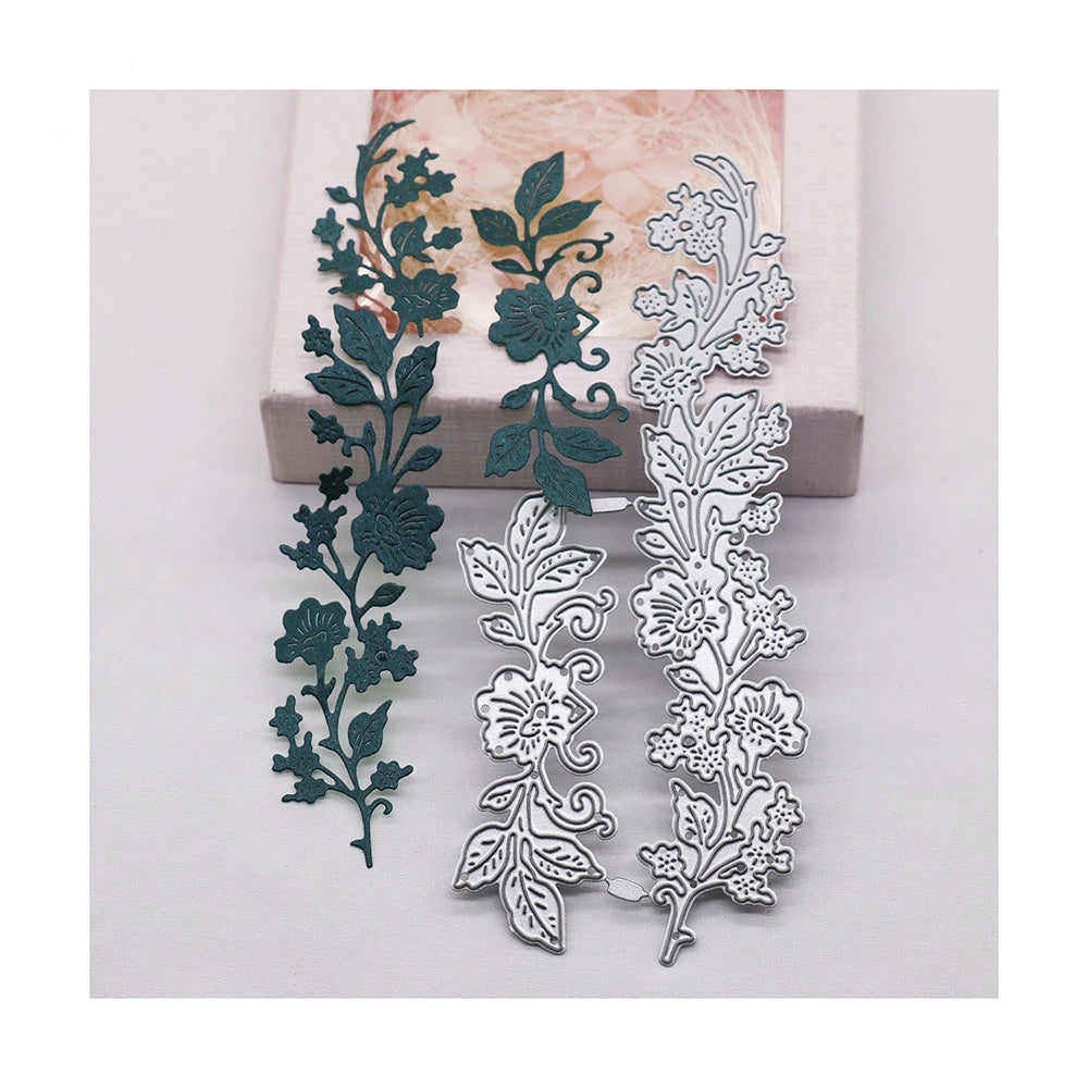 DIY Card Crafts with Decorative Border Cut Stencils - Ideal for Birthdays, Bless