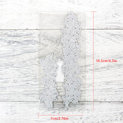 DIY Card Crafts with Decorative Border Cut Stencils - Ideal for Birthdays, Bless
