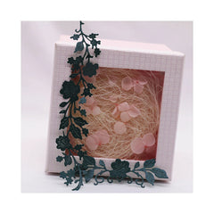 DIY Card Crafts with Decorative Border Cut Stencils - Ideal for Birthdays, Bless