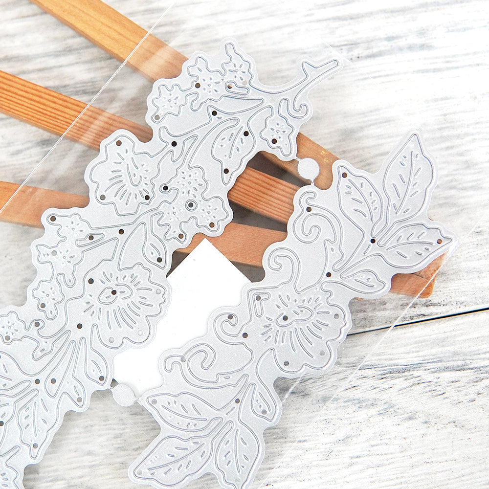 DIY Card Crafts with Decorative Border Cut Stencils - Ideal for Birthdays, Bless