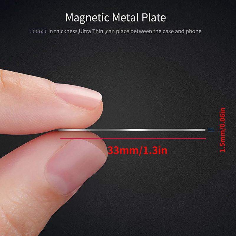 Metal Plate for Magnetic Car Phone Holder Iron Sheet Disk Sticker
