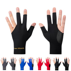 High Elastic Left Hand Billiard Gloves Anti slip Snooker Gloves