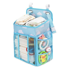 Large Capacity Hanging Storage Bag for Cribs and Carriages