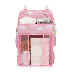 Large Capacity Hanging Storage Bag for Cribs and Carriages