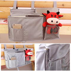 Bedside Storage Hanging Bag Oxford Cloth Diaper Storage Bag