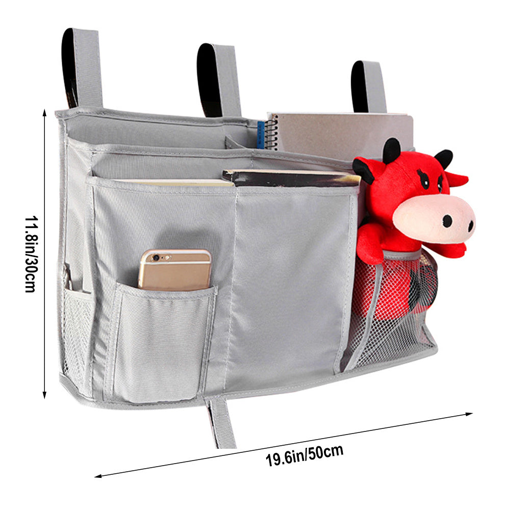 Bedside Storage Hanging Bag Oxford Cloth Diaper Storage Bag