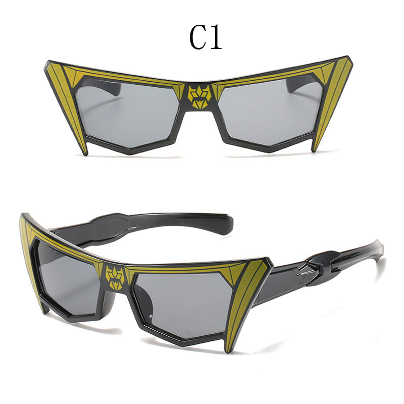 Y2K Cartoon Sunglasses Sun Protection for Boys and Girls