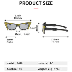 Y2K Cartoon Sunglasses Sun Protection for Boys and Girls