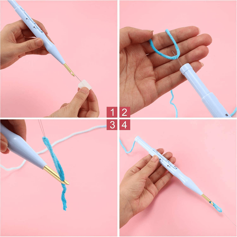 Adjustable Rug Yarn Punch Needle for Embroidery