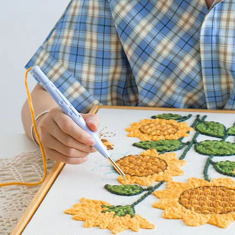 Adjustable Rug Yarn Punch Needle for Embroidery