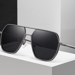 Aluminum Photochromic Polarized Sunglasses Anti Glare Eyewear