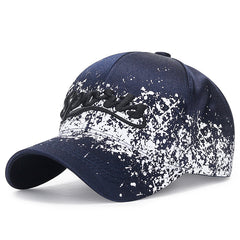 Spring Baseball Cap Print Paint Spot Sun Protection Sunshade Hat For Men And Wom