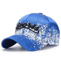 Spring Baseball Cap Print Paint Spot Sun Protection Sunshade Hat For Men And Wom