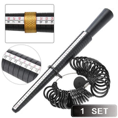 Ring Sizer US HK Measurement Tool Women Men Ring Size Measure Finger Ring Gauge