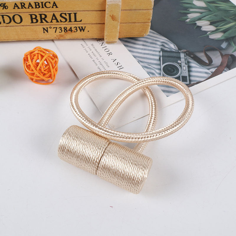 Magnetic Curtain Tiebacks Clip Decorative Drapes Holdbacks Holder