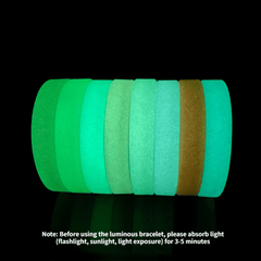 Night Running Glow Band Silicone Wristband for Sports