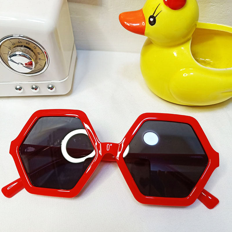 1pc Kids Teen UV400 Sun Protection Sunglasses for Outdoor Activities