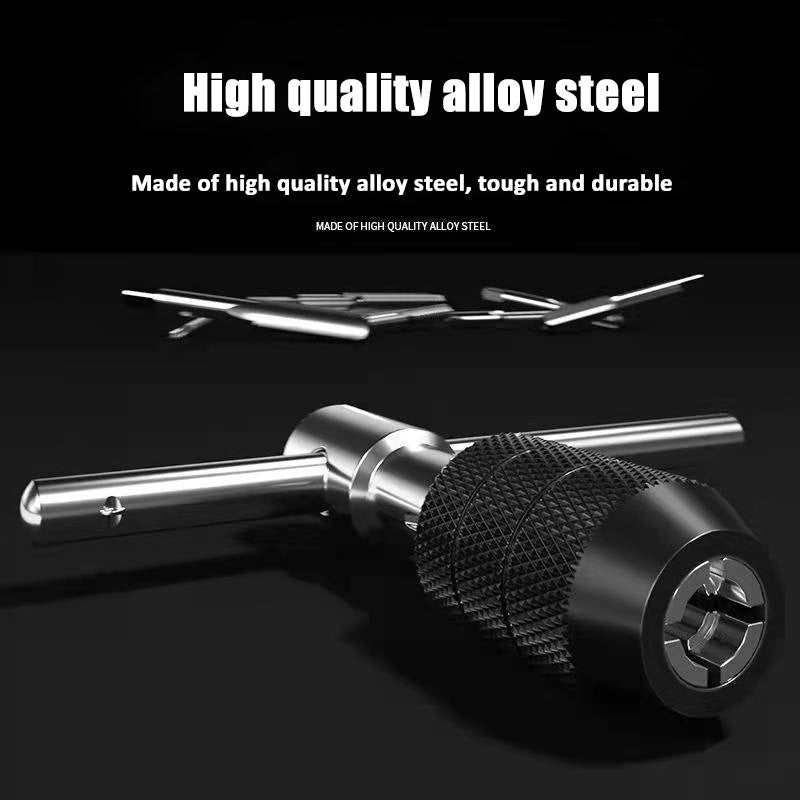 6pcs T Type Drill Set for DIY M3 M4 M5 M6 M8 Tap Set