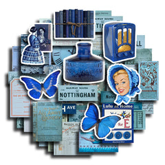 50pcs Klein Stickers Kids DIY Stationery Computer Student Stickers
