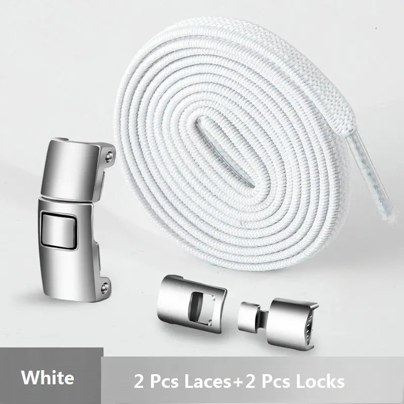 Elastic Laces Sneakers Magic Lace Locks One Size Fits All Kids And Adults
