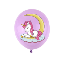 Unicorn Balloon Cartoon Pony Pattern 30 Latex Balloon