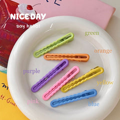 Solid Hair Clip Side Clip Non slip Duck Billed Clip Hair Accessories