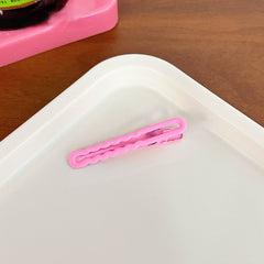 Solid Hair Clip Side Clip Non slip Duck Billed Clip Hair Accessories
