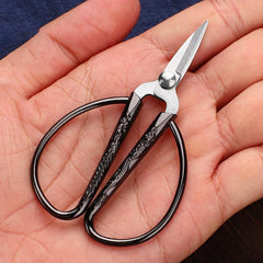 Retro Stainless Steel Tailor Sewing Scissors Fabric Needlework Cutter