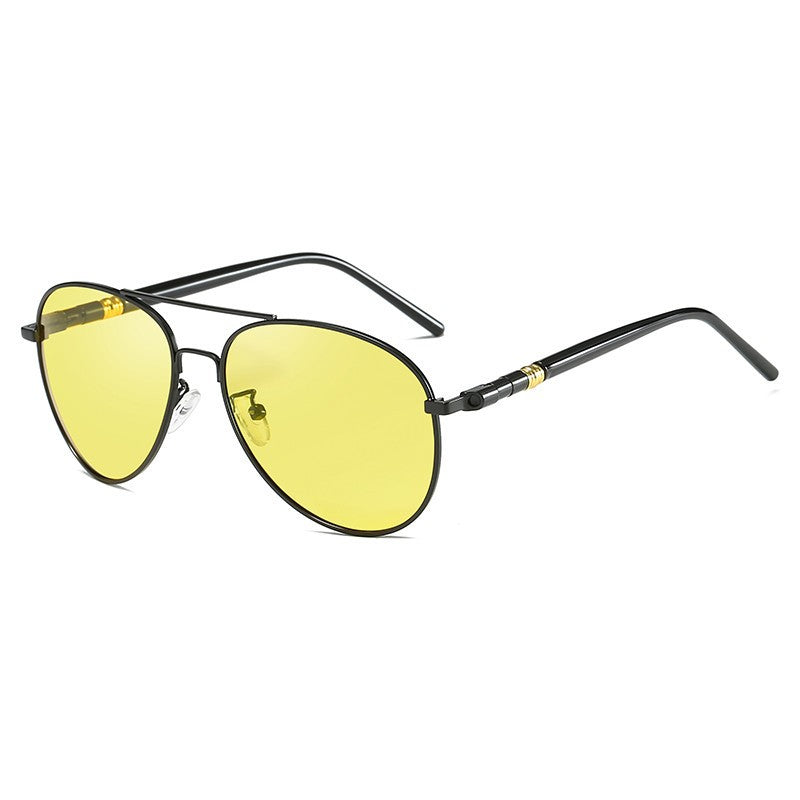 Men's Polarized Sunglasses Vintage UV400 Pilot Sunglasses