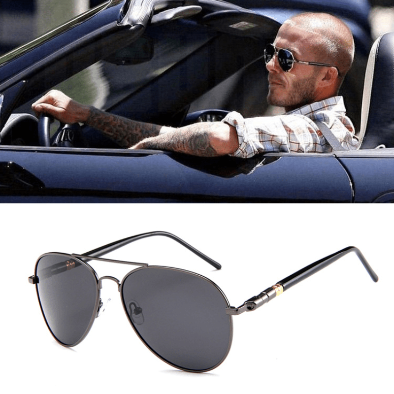 Men's Polarized Sunglasses Vintage UV400 Pilot Sunglasses