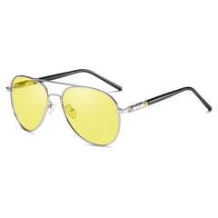 Men's Polarized Sunglasses Vintage UV400 Pilot Sunglasses