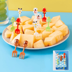 Animal Fruit Forks Kids' Creative Set Holiday Party Tableware