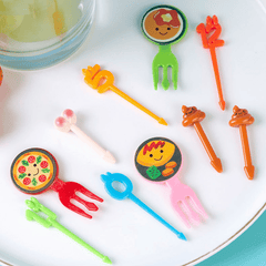 Animal Fruit Forks Kids' Creative Set Holiday Party Tableware