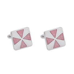 Men's Square Triangle Cufflinks Shirt Cufflinks