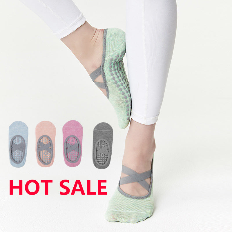 Women's Yoga Socks Anti Slip Breathable Dance Pilates Socks