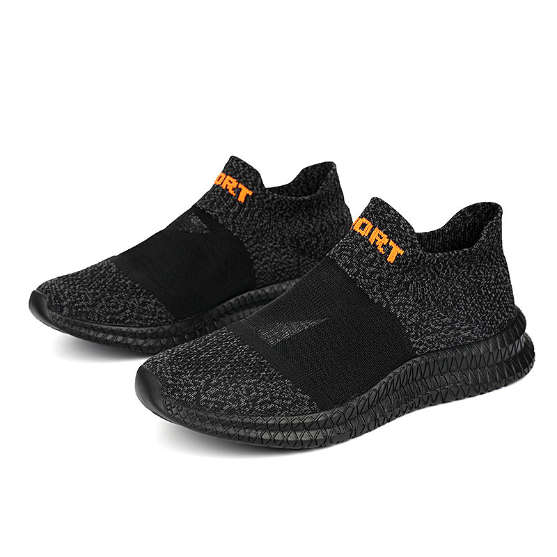 Men's Knit Slip On Casual Shoes Lightweight Breathable Sock Shoes